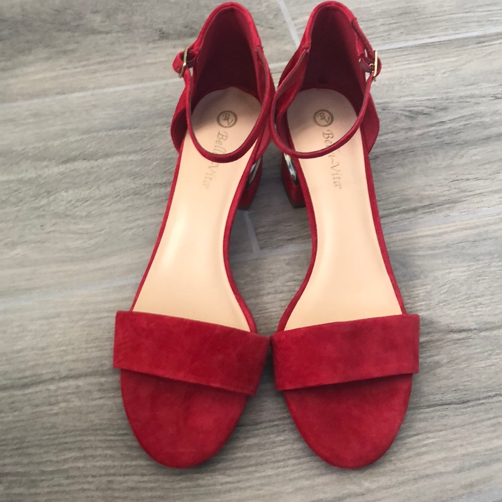 Bella Vita sandal red